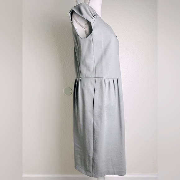 Emporio Armani Cap Sleeve Jersey Dress Italian Size 48 or US size 12 - Picture 7 of 15
